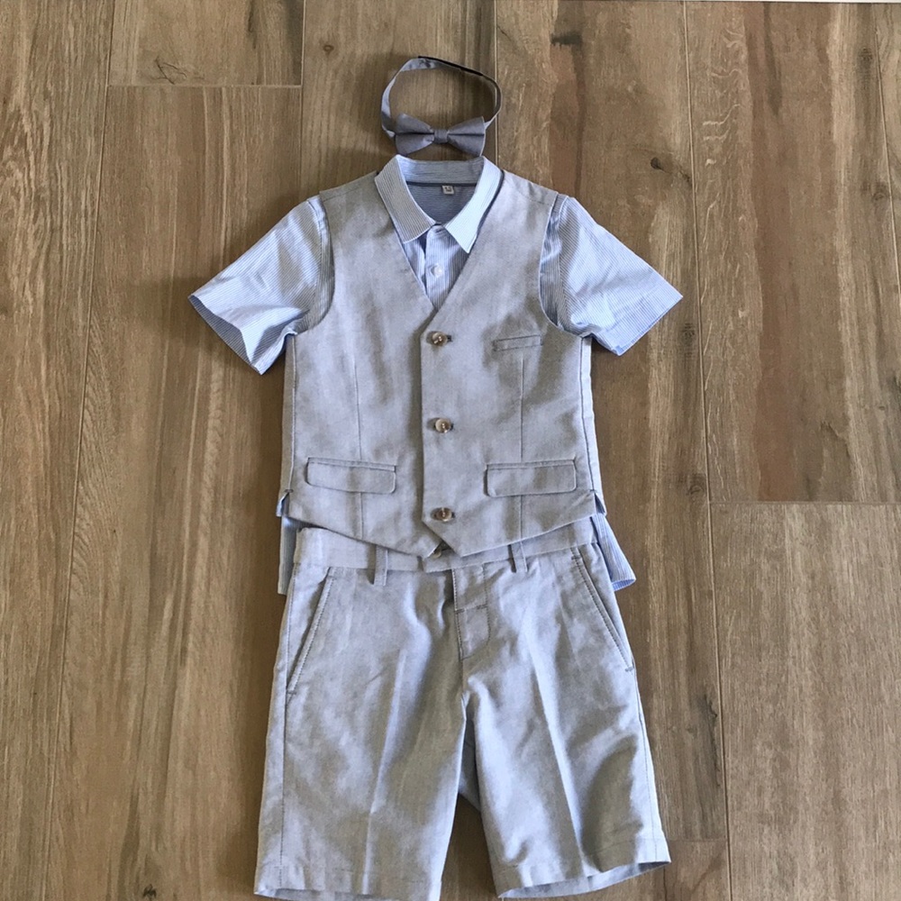 Boys 4 Year Old Summer Short Suit